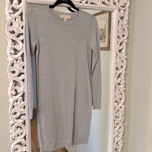Michael Kors silver knit dress